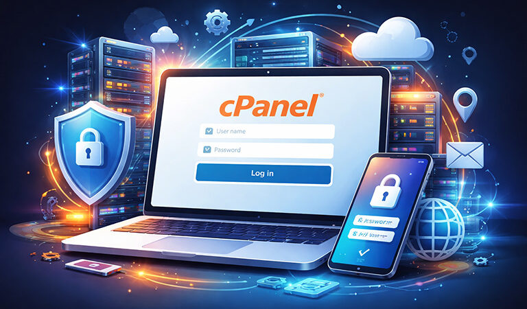 ورود به سی پنل: آموزش مرحله به مرحله لاگین در cPanel